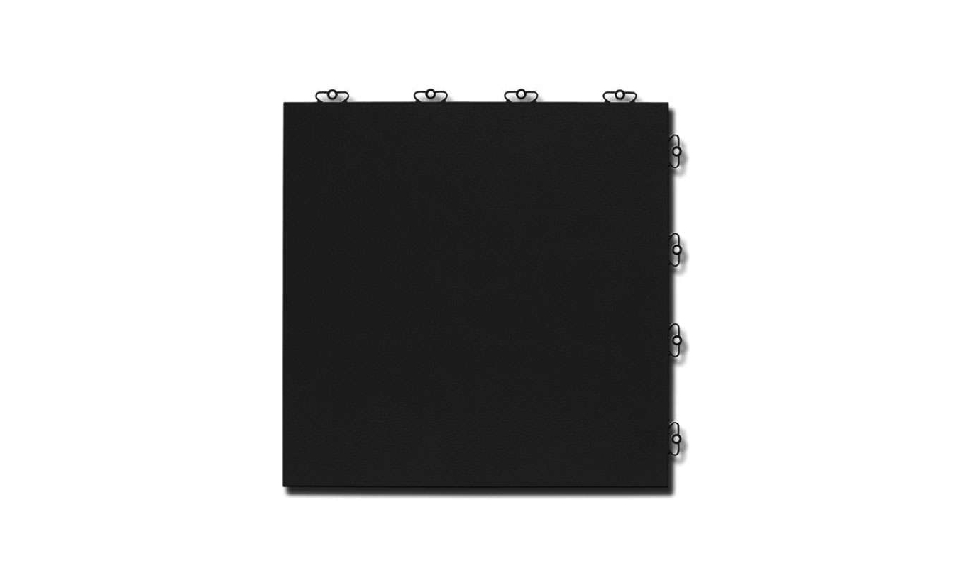 m² kunststof terrastegels - Elite, 37,7x37,7 cm, silk black, pak a 7 stuks